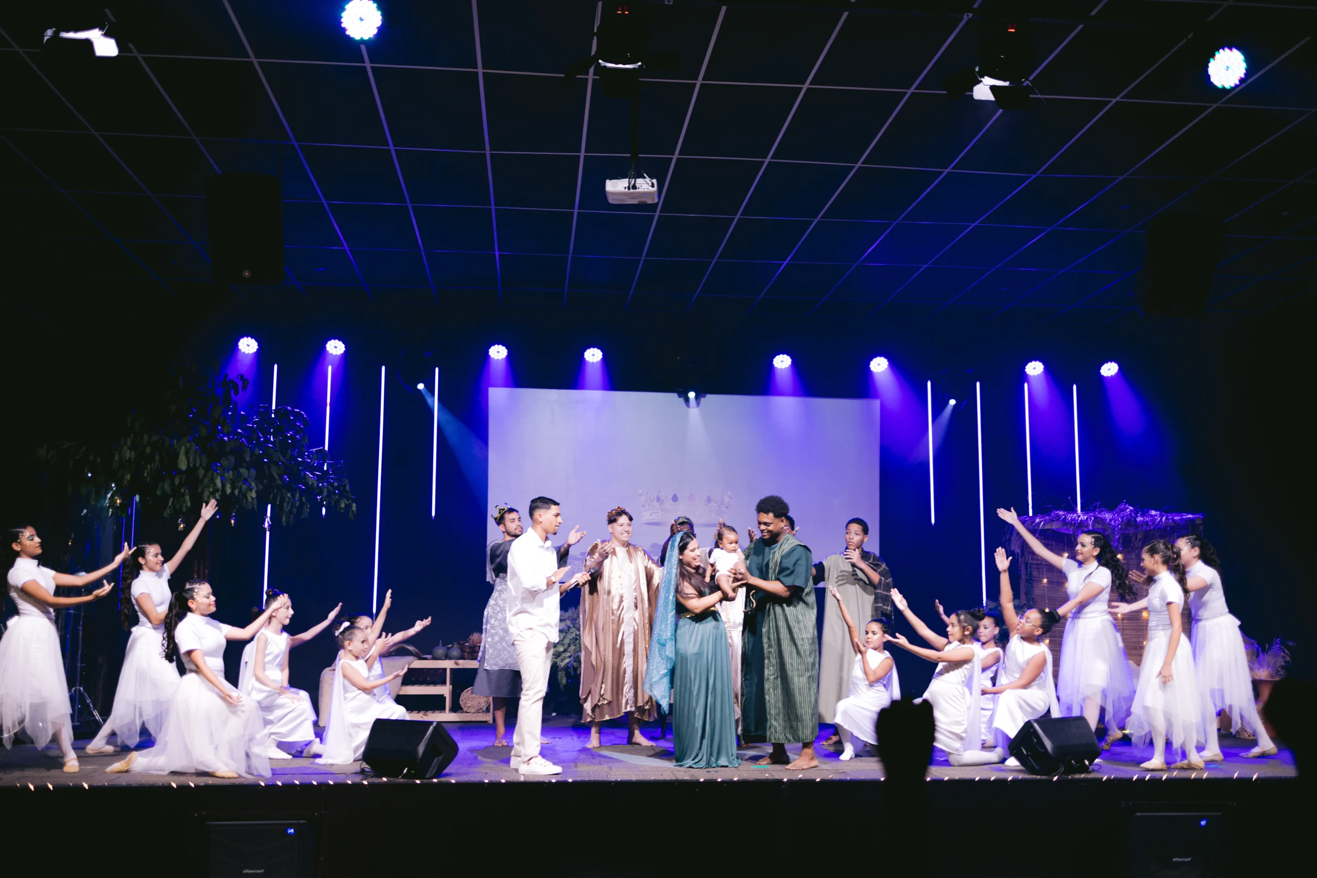 Fotografia usada na divulgação do Musical de Natal do MEVAM Campinho